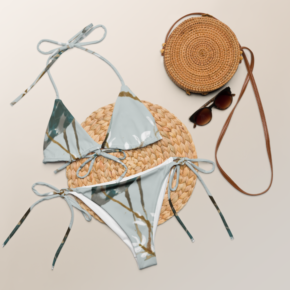 (Delivery only) Summer Flamingo string Bikini