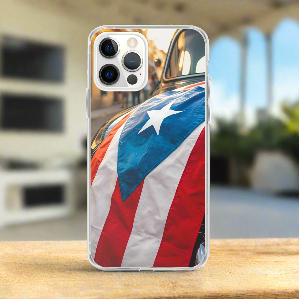 (Delivery only) Puerto Rico flag Clear Case for iPhone®
